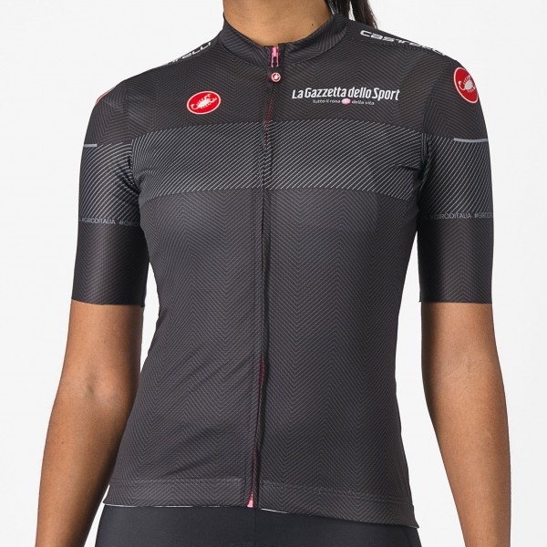Damen Schwarzes Trikot Damen Giro d'Italia 2024 Competizione Damen Schwarzes Trikot Damen Giro d'Italia 2024 Competizione