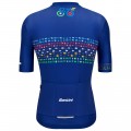 Herren Zurich 2024 Santini UCI Masters Weltmeister trikot-Blau Herren Zurich 2024 Santini UCI Masters Weltmeister trikot-Blau