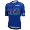 Herren Zurich 2024 Santini UCI Masters Weltmeister trikot-Blau Herren Zurich 2024 Santini UCI Masters Weltmeister trikot-Blau