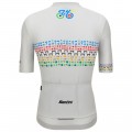 Herren Zurich 2024 Santini UCI Masters Weltmeister trikot-Grau Herren Zurich 2024 Santini UCI Masters Weltmeister trikot-Grau