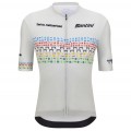 Herren Zurich 2024 Santini UCI Masters Weltmeister trikot-Grau Herren Zurich 2024 Santini UCI Masters Weltmeister trikot-Grau