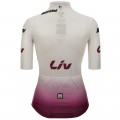 Damen Weißes Damen-T-Shirt Tour de France 2024 Damen Weißes Damen-T-Shirt Tour de France 2024