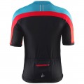 Herren Craft Velo Trikot-Schwarz Rot Blau