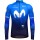 Herren Gobik Movistar 2024 Hyder langarm trikot
