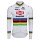 Herren Alpecin Deceuninck 2024 lang arm trikot-WC