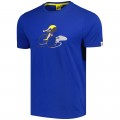 Herren Tour de France Cyclist Graphic 2024 T-Shirt-Blau Herren Tour de France Cyclist Graphic 2024 T-Shirt-Blau