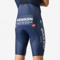 Herren Castelli Soudal Quick-Step 2024 Free Aero RC PRO kurz tragerhose