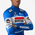 Herren Castelli Soudal Quick-Step 2024 Thermal langarm trikot Herren Castelli Soudal Quick-Step 2024 Thermal langarm trikot