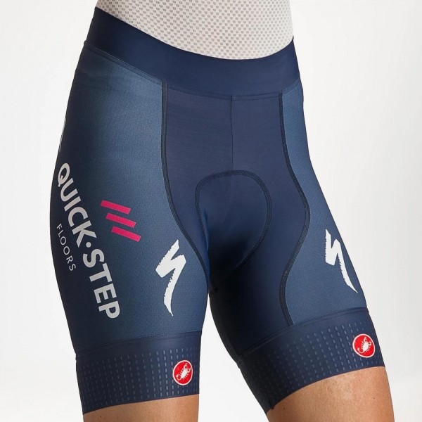 Damen Castelli Soudal Quick-Step 2024 Competizione frau kurze radhose