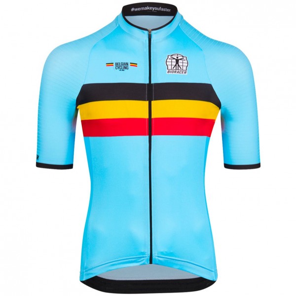 Herren Bioracer Belgischen Nationalen 2025 Icon Classic trikot Herren Bioracer Belgischen Nationalen 2025 Icon Classic trikot