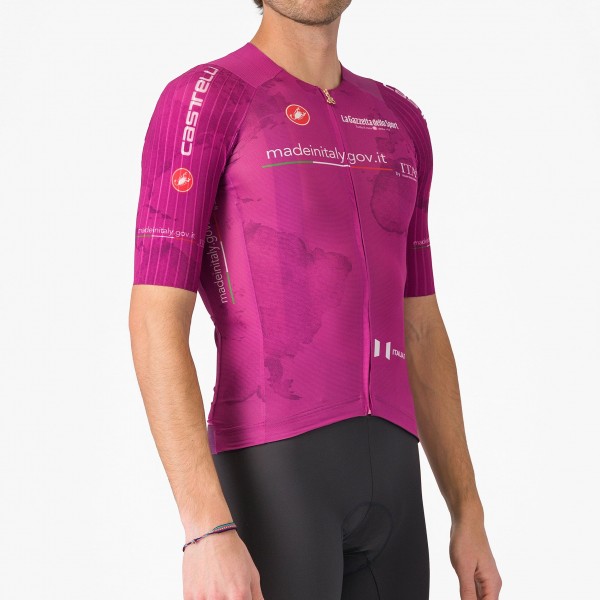 Herren Ciclamino Trikot Giro d'Italia 2025 Race 8S Herren Ciclamino Trikot Giro d'Italia 2025 Race 8S