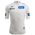 Herren Santini Weiß Tour de France 2025 Fan Linie trikot Herren Santini Weiß Tour de France 2025 Fan Linie trikot
