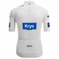 Herren Santini Weiß Tour de France 2025 Fan Linie trikot Herren Santini Weiß Tour de France 2025 Fan Linie trikot
