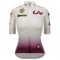 Damen Weiße frau trikot Tour de France 2025 Fan Line Damen Weiße frau trikot Tour de France 2025 Fan Line
