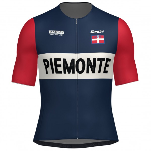 Herren Santini Vuelta Espana 2025 trikot-Grand Salida Piemonte Herren Santini Vuelta Espana 2025 trikot-Grand Salida Piemonte
