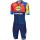 Herren Santini Lidl Trek 2025 Aero Roadsuit einteiler