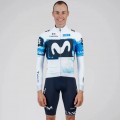 Herren Gobik Movistar 2025 Hyder langarm trikot