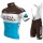 AG2R LA MONDIALE 2019 Fahrradbekleidung Radtrikot Satz Kurzarm+Kurz Trägerhose WB092