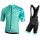 BIANCHI MILANO Savignano blue Fahrradbekleidung Radtrikot Satz Kurzarm+Kurz Trägerhose MTLBK