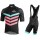 BIANCHI MILANO Nicandro Black Fahrradbekleidung Radtrikot Satz Kurzarm+Kurz Trägerhose 1FR5Q