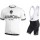 BIANCHI MILANO New Pride white Fahrradbekleidung Radtrikot Satz Kurzarm+Kurz Trägerhose M617M