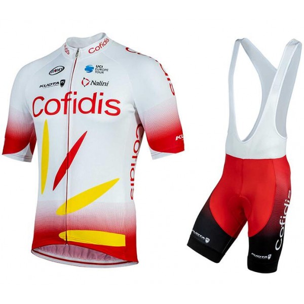 COFIDIS 2019 Fahrradbekleidung Radtrikot Satz Kurzarm+Kurz Trägerhose HGP0D COFIDIS 2019 Fahrradbekleidung Radtrikot Satz Kurzarm+Kurz Trägerhose HGP0D