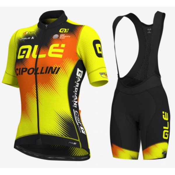 Ale Cipollini 2019 Damen Fahrradbekleidung Radtrikot Satz Kurzarm+Kurz Trägerhose 3FVUU Ale Cipollini 2019 Damen Fahrradbekleidung Radtrikot Satz Kurzarm+Kurz Trägerhose 3FVUU