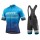 2019 Giant Race Day Blue Fahrradbekleidung Radtrikot Satz Kurzarm+Kurz Trägerhose GCRVY