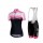 2015 ALE Fahrradbekleidung Satz Fahrradtrikot Kurzarm Trikot und Kurz Radhose Schwarz roze 1 Dame W9E9E