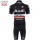 2015 AUDI Radbekleidung Fahrradtrikot Kurzarm und Fahrradhosen Kurz Schwarz Y9SK4