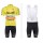 2015 AUDI Fahrradbekleidung Radteamtrikot Kurzarm+Kurz Radhose Kaufen gelb XTHFQ