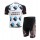 Ag2r La Mondiale 2014 Radbekleidung Radtrikot Kurzarm und Fahrradhosen Kurz 2GTV7