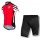 2016 ASSOS Fahrradbekleidung Radtrikot Kurzarm+Kurz Radhose Rot IXJKB