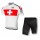 2016 ASSOS Fahrradbekleidung Radtrikot Kurzarm+Kurz Radhose Rot weiß U95SO