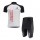 BMC Racing Teams Radbekleidung Radtrikot Kurzarm und Fahrradhosen Kurz weiß Y55CA