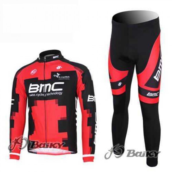 BMC Racing Pro Team Fahrradbekleidung Radtrikot Langarm+Lang Trägerhose Rot CIV1A BMC Racing Pro Team Fahrradbekleidung Radtrikot Langarm+Lang Trägerhose Rot CIV1A