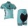 2016 BIANCHI MILANO Damen Fahrradbekleidung Radtrikot Kurzarm+Kurz Radhose 1PXFD