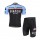Bianchi 2014 Radbekleidung Radtrikot Kurzarm und Fahrradhosen Kurz Schwarz blau 1B7HE