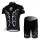 Bianchi Pro Team Radbekleidung Radtrikot Kurzarm und Fahrradhosen Kurz Schwarz HLU28
