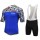 2016-2017 Breva Fahrradbekleidung Radteamtrikot Kurzarm+Kurz Radhose Kaufen blau VCDM8