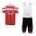 Castelli 2014 Fahrradbekleidung Radteamtrikot Kurzarm+Kurz Radhose Kaufen Rot 5YFRF