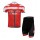 Castelli 2014 Radbekleidung Radtrikot Kurzarm und Fahrradhosen Kurz Rot LHJOW