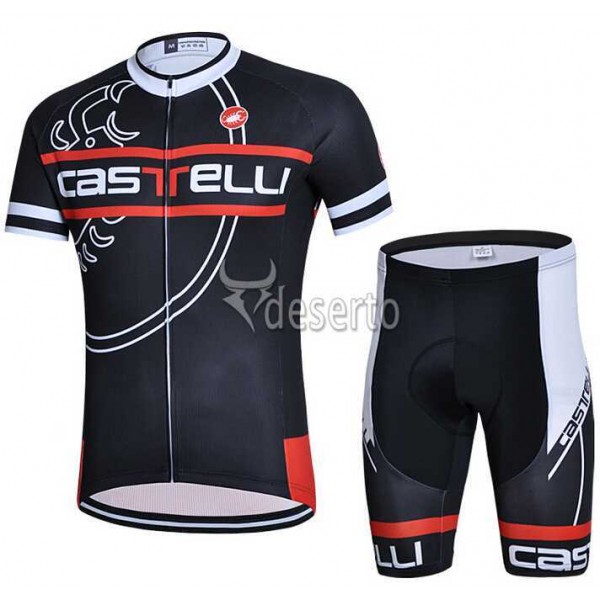 2015 Castelli Fahrradbekleidung Radtrikot Satz Kurzarm+Kurz Radhose Schwarz DIUKH 2015 Castelli Fahrradbekleidung Radtrikot Satz Kurzarm+Kurz Radhose Schwarz DIUKH