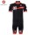 Castelli 3T 2014 Radbekleidung Radtrikot Kurzarm und Fahrradhosen Kurz Schwarz Rot 2ZRPV