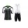 2015 Craft Bike Grand Tour Schwarz-weiß-grün Fahrradbekleidung Radteamtrikot Kurzarm+Kurz Radhose Kaufen 5QQ0T