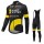 2016 DIRECT ENERGIE Fahrradbekleidung Radtrikot Langarm+Lang Trägerhose AEUPC