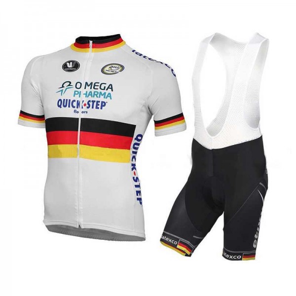 2015 Omega Pharma Quick Step Fahrradbekleidung Radteamtrikot Kurzarm+Kurz Radhose Kaufen weiß FVASS 2015 Omega Pharma Quick Step Fahrradbekleidung Radteamtrikot Kurzarm+Kurz Radhose Kaufen weiß FVASS