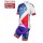 2016 FDJ Fahrradbekleidung Radteamtrikot Kurzarm+Kurz Radhose Kaufen bleu NKC4Z