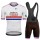 Ag2r France Champion Pro Team 2021 Fahrradbekleidung Radteamtrikot Kurzarm+Kurz Radhose SulkKn