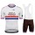 Ag2r France Champion Pro Team 2021 Fahrradbekleidung Radteamtrikot Kurzarm+Kurz Radhose xorM0l